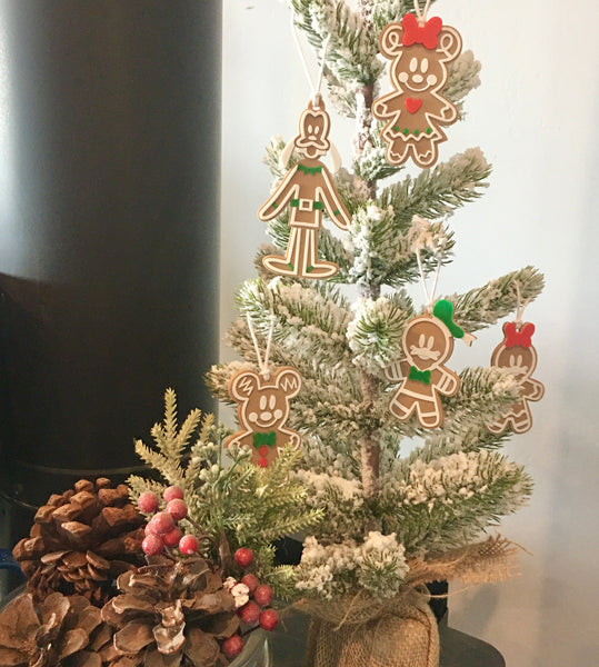 Park Pals Gingerbread ornaments