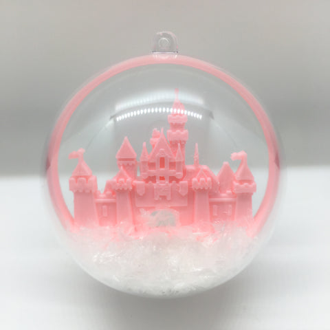 Anaheim Castle Christmas Ornaments