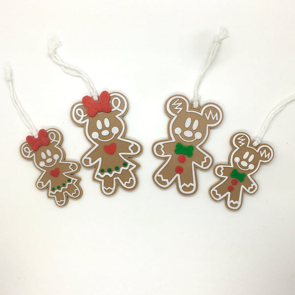 Park Pals Gingerbread ornaments