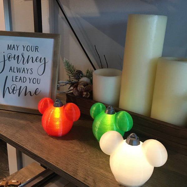 Christmas Mouse ball Illuminated decor