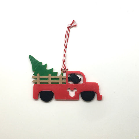 FarmMouse truck ornament