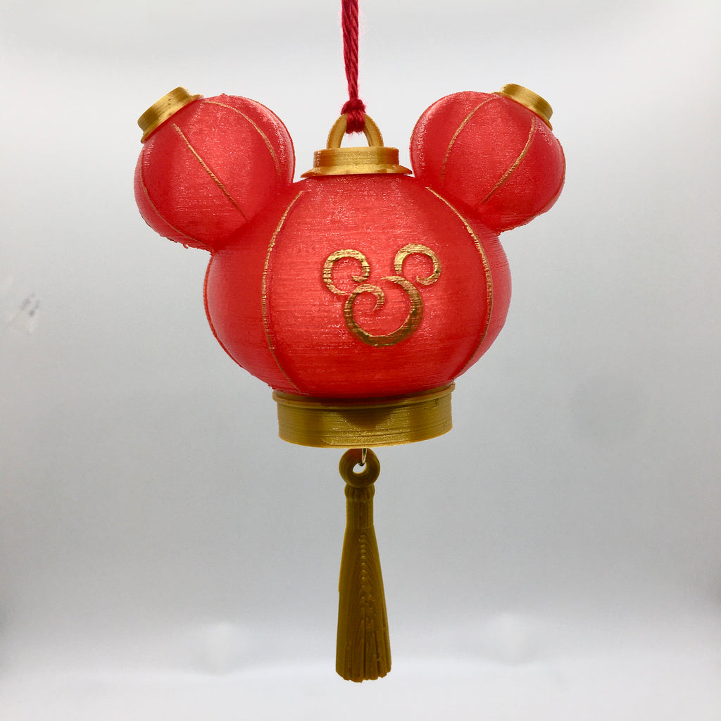 Year Of The Mouse Paper Lantern Illuminated decor