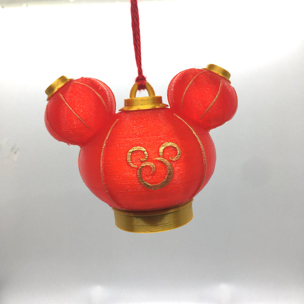Year Of The Mouse Paper Lantern Illuminated decor