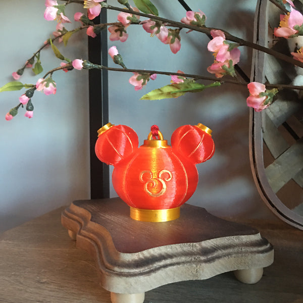 Year Of The Mouse Paper Lantern Illuminated decor
