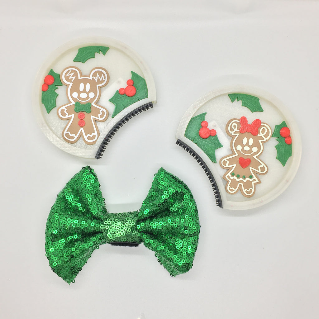 Interchangeable Gingerbread Illuminated ears