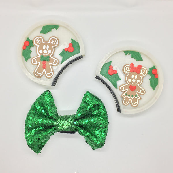 Interchangeable Gingerbread Illuminated ears