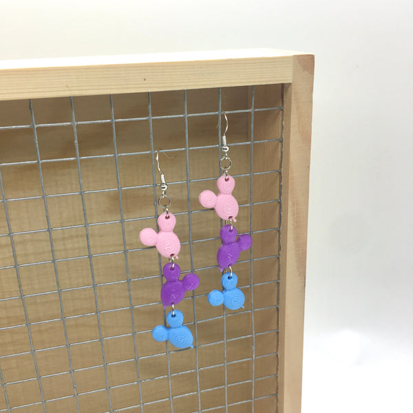 Mouse Balloon earrings