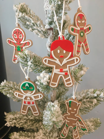 NEW  Super gingerbread ornaments