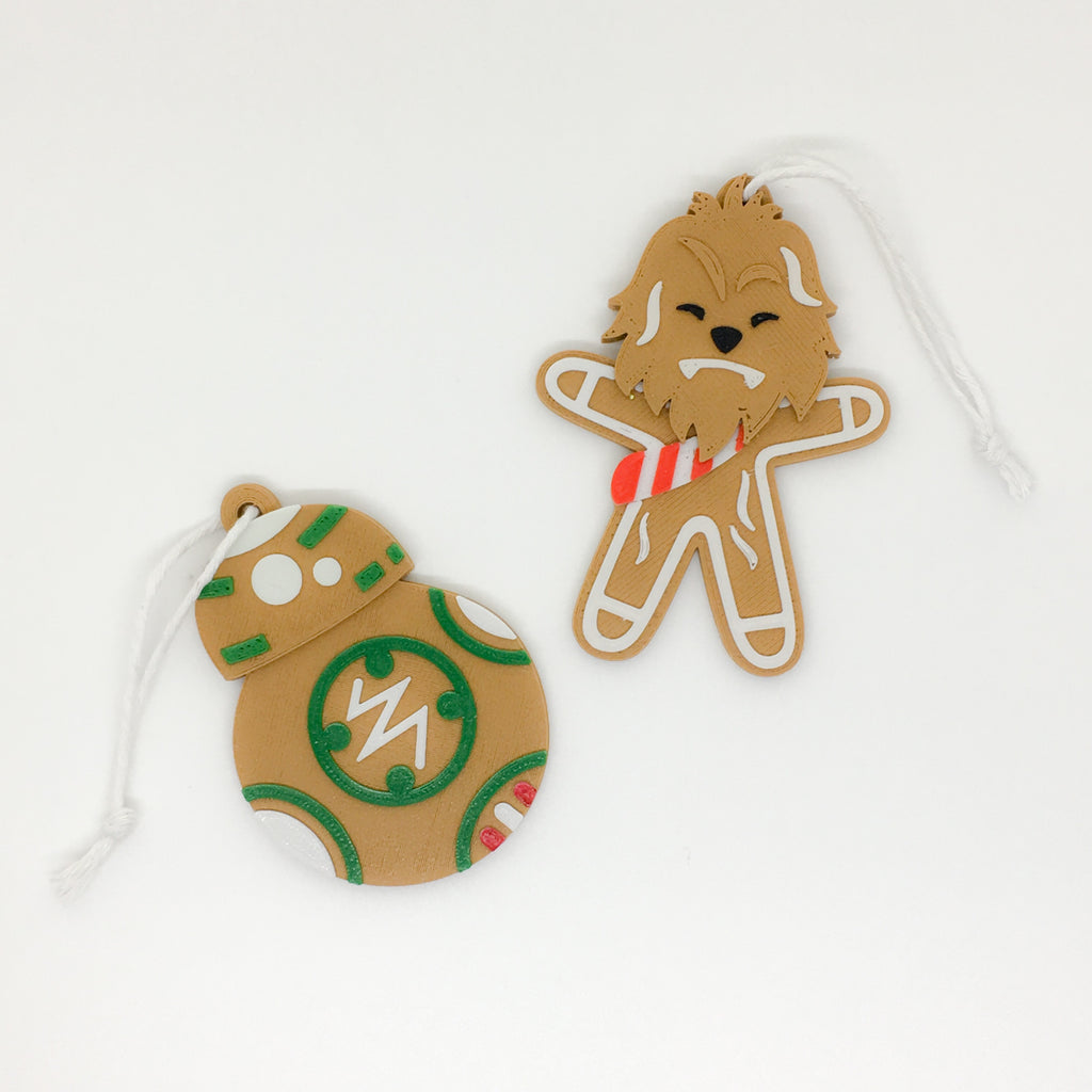 Rebel Gingerbread ornaments