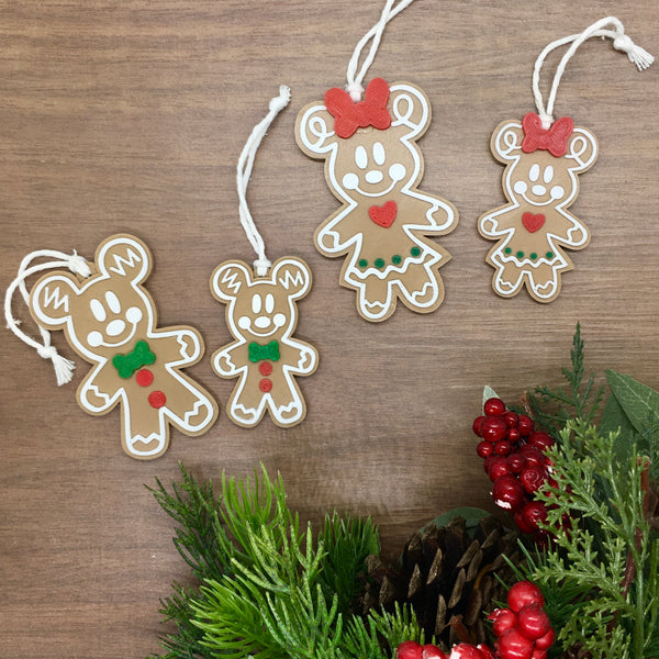 NEW  Park Pals Gingerbread ornaments