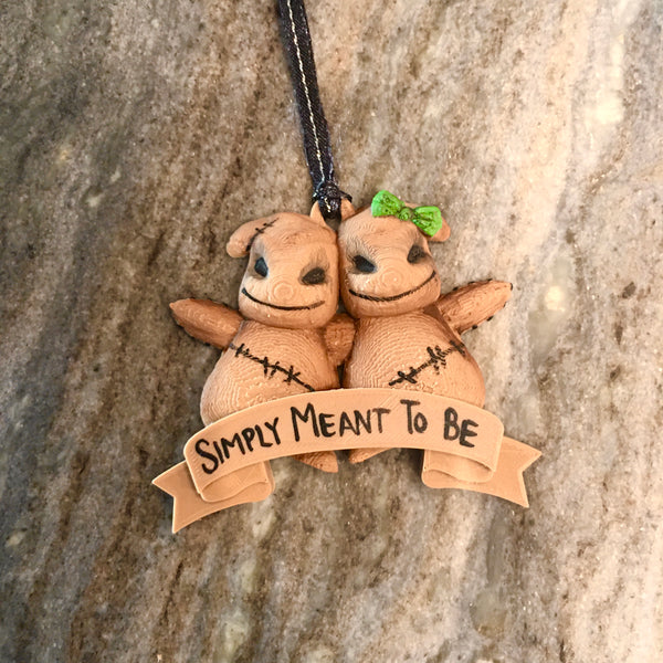 Mini Oogie couple ornament